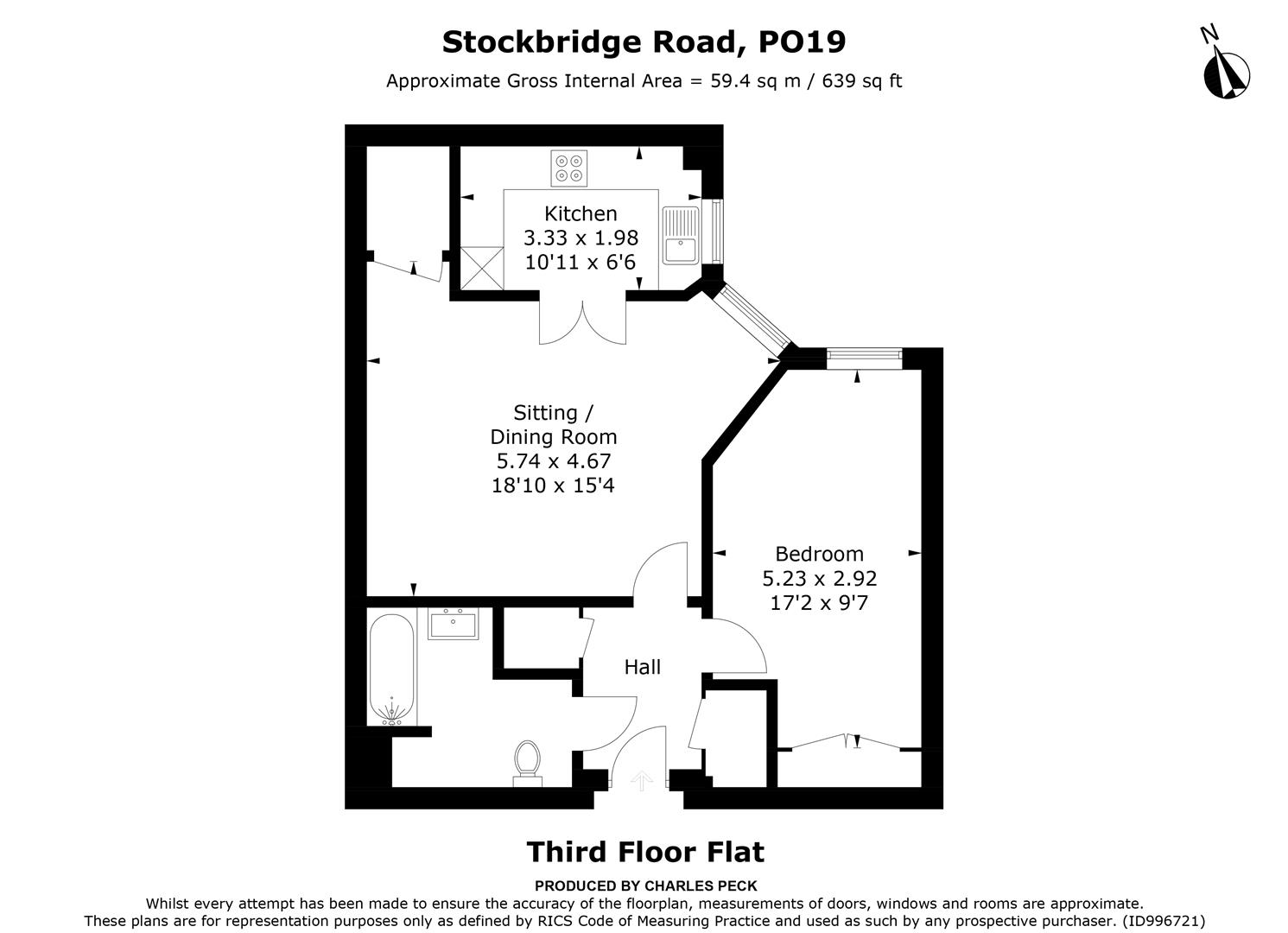Byron Court, Stockbridge Road, Chichester Charles Peck
